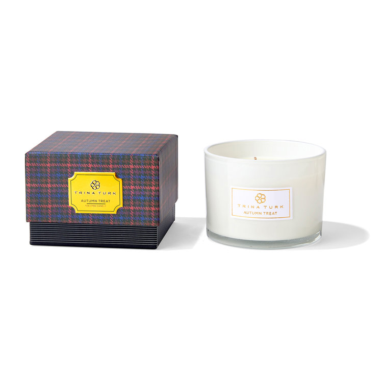 Trina Turk Colorful Plaid Scented Jar Candle Wayfair
